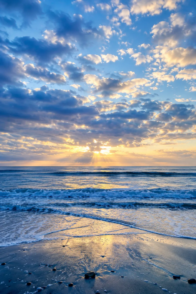 Ocean Blues Sunrise