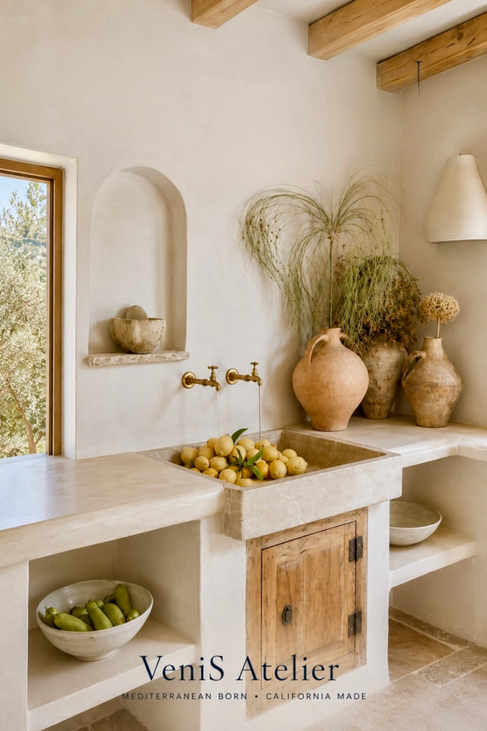 Mediterranean Style Kitchen