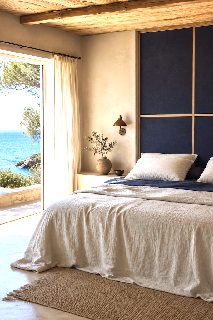 Coastal Mediterranean Bedroom