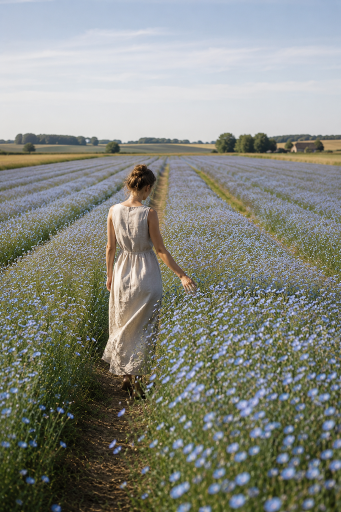 French Flax Field
