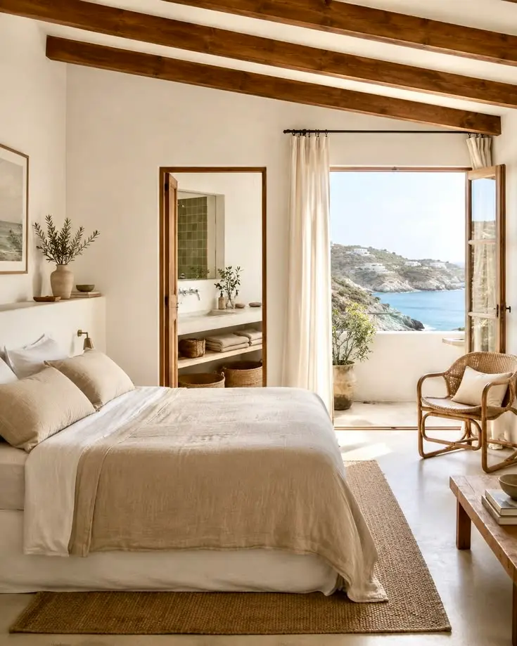 Inside the Calm of a Greek Home