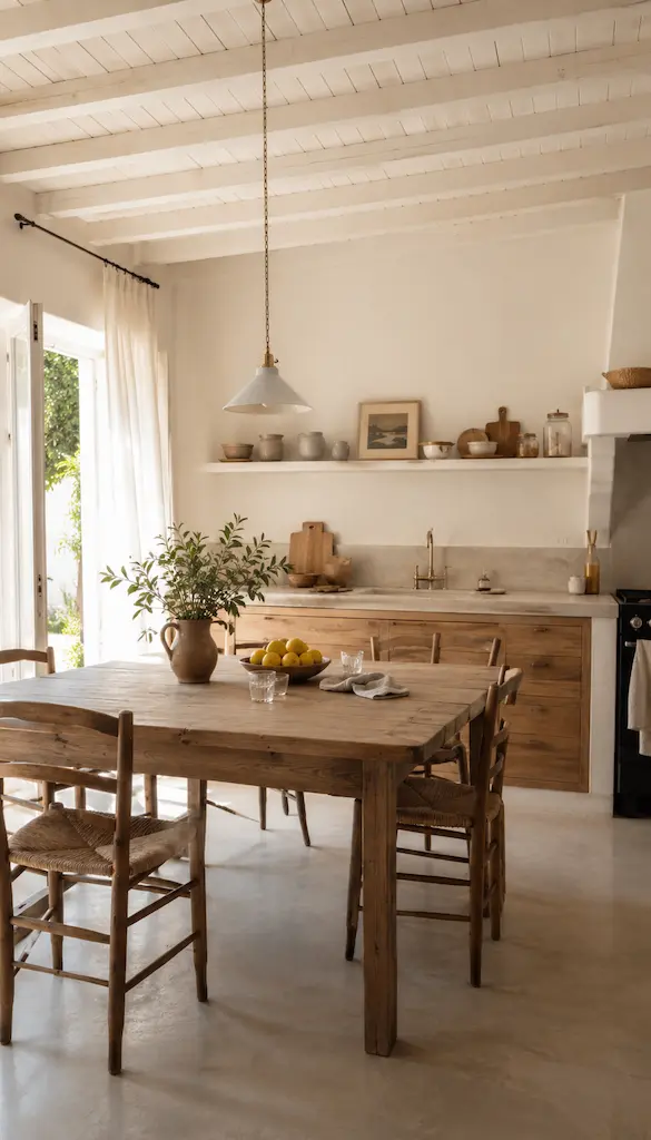 Italian Kitchen and mimialist furniture