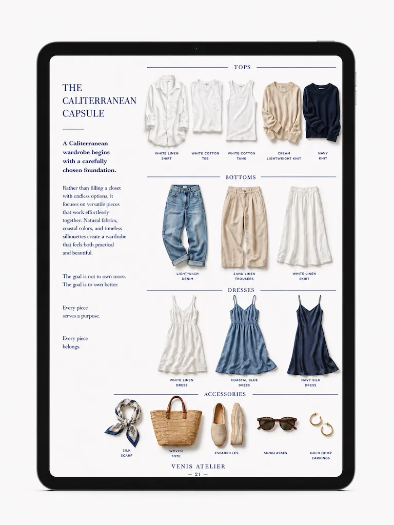 CALITERRANEAN STYLE 6 California's relaxed coastal lifestyle and the timeless elegance of the Mediterranean, Caliterranean Style is an editorial guide