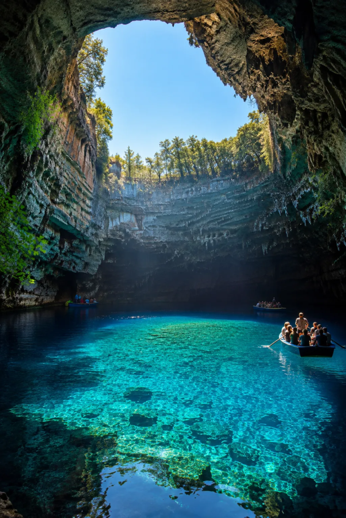 Melissani Cave