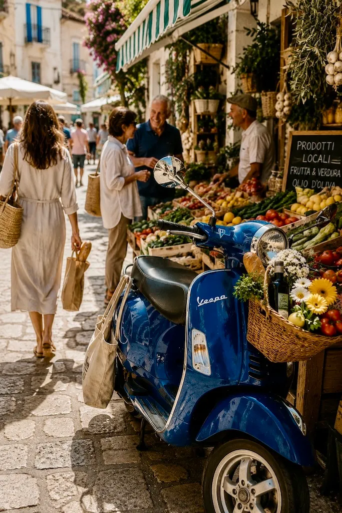 Mediterranean Farmers Market & Vespa