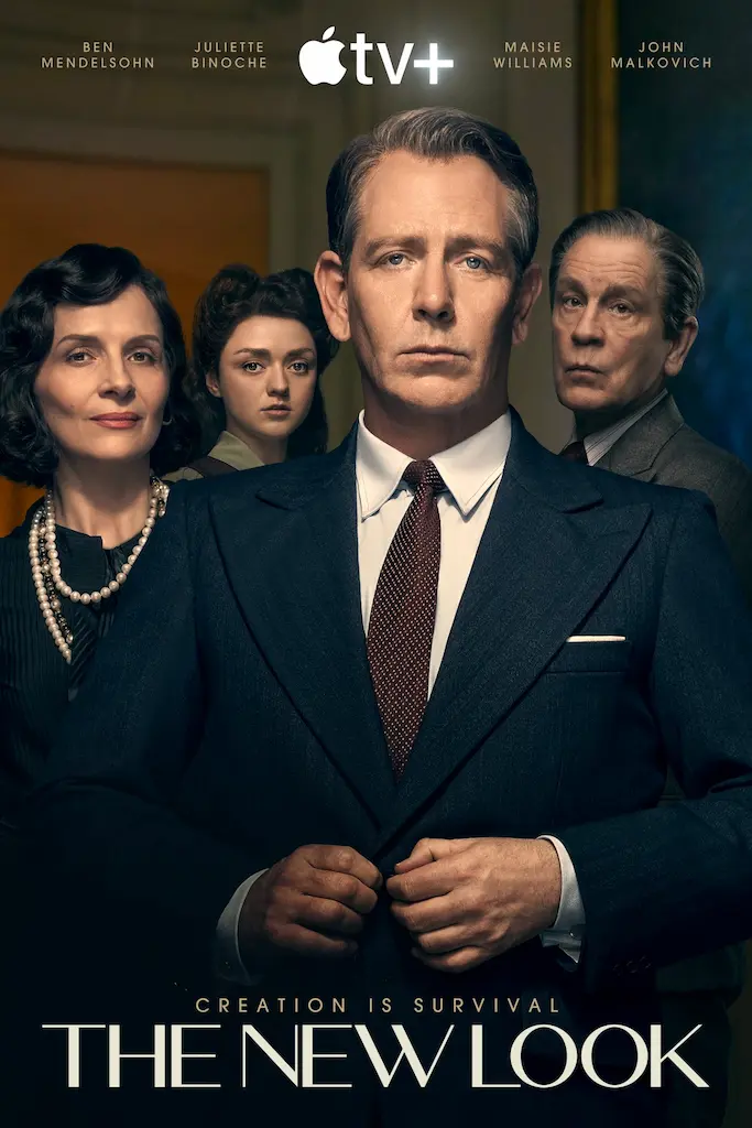 The New Look (2024). Official key art via Apple TV Press.